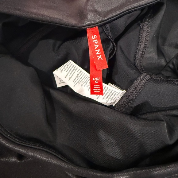 NWT 2437 SPANX Shape Don’t Faux Get Very Black Large contour power waistband $98 - Picture 10 of 16